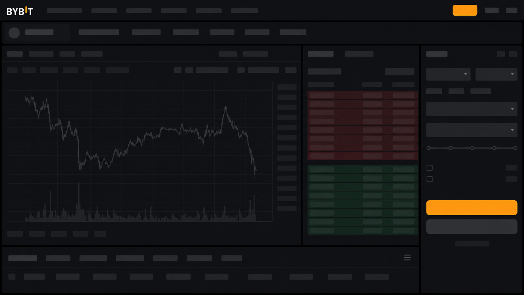 BTC Heatmap terminal on Bybit